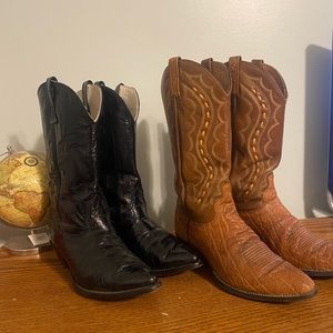 Men’s Western Cowboy Boots Size 8.5